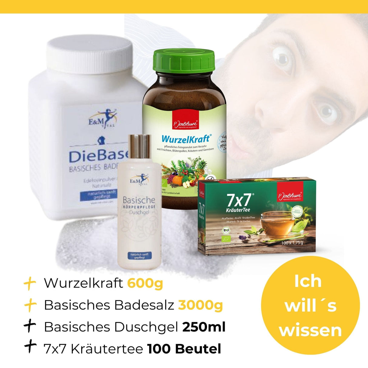 Körper-Entgiftungs-Bundle: "Ich will es wissen"