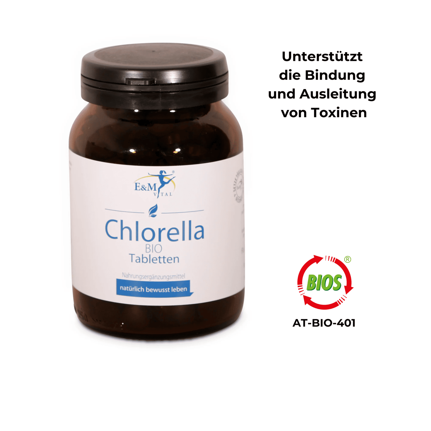 E&M BIO Chlorella Tabs 400Stk