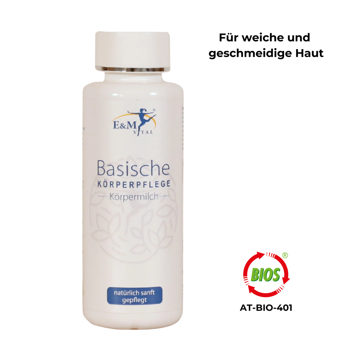 E&M basische Körpermilch 250ml