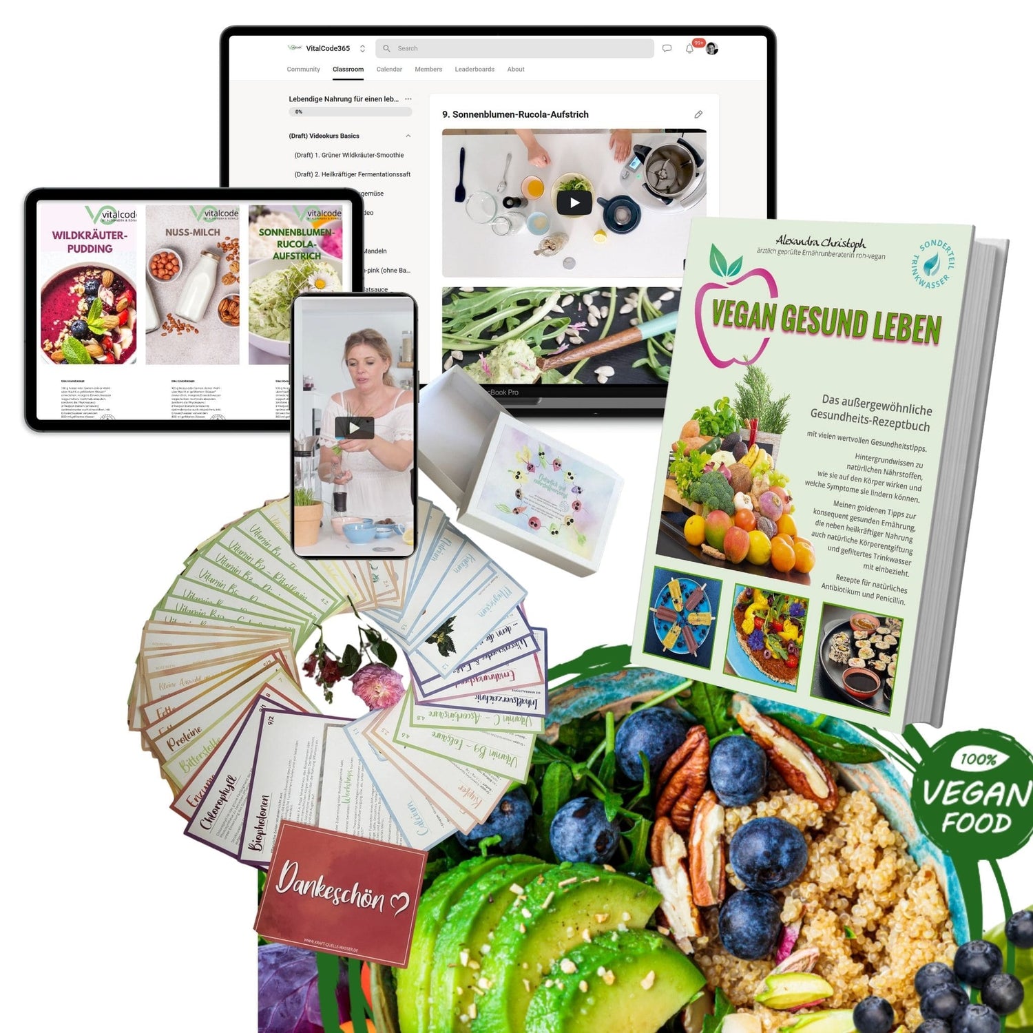 Ernährungskurs: Lebendige Nahrung für einen lebendigen Körper