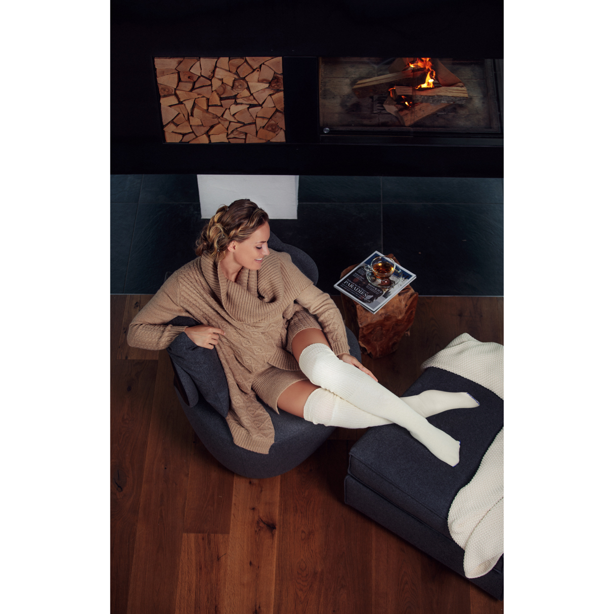 Basische Strümpfe (2 Innen- und 2 Außenstrümpfe)